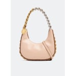 Сумка STELLA MCCARTNEY Frayme mini zipped shoulder bag, розовый - фото