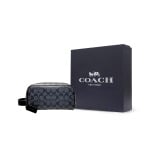 COACH Унисекс Дорожный набор Косметичка, Черный - фото 6