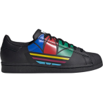 Кроссовки Adidas Superstar Pure 'Colorful Trefoil - Core Black', черный - фото