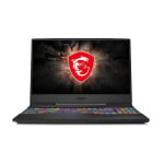 Игровой ноутбук MSI GL65 Leopard 10SCXR, 15.6", 8ГБ/512 ГБ, i7-10750H, GTX 1650, черный, английская клавиатура - фото