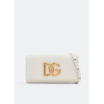 Клатч DOLCE&GABBANA Calfskin 3.5 clutch, белый - фото