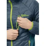 Стеганая куртка Jack Wolfskin "ROUTEBURN PRO INS JKT M", без капюшона, цвет Dark Sea - фото 3