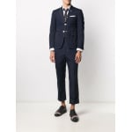 Thom Browne однобортный пиджак, синий - фото 2