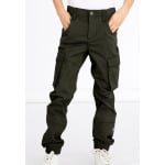 Брюки карго NKMRYAN CARGO R TWI PANT 2222-BA Name it, цвет dark green - фото