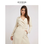 Ветровка женская Guess с поясом, белый - фото 5