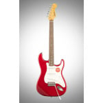 Электрогитара Squier Classic Vibe '60s Stratocaster Electric Guitar, with Laurel Fingerboard, Candy Apple Red - фото