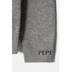 Детский свитер Pepe Jeans из смесовой шерсти TOTTENHAM CREW, серый - фото 4