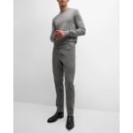 Мужские цветные брюки Delave с 5 карманами ZEGNA, цвет Light Gray Solid - фото 6