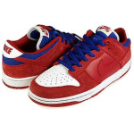 Кроссовки Nike Dunk Low Pro Sb Red/Royal, красный - фото 3