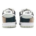 Кроссовки Nike Dunk Skateboarding Shoes Men Low-top White/gray/brown, синий - фото 4