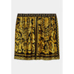 Мини-юбка Baroque Skirt Kids Versace, цвет nero/oro - фото 2