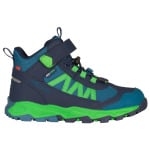 Походная обувь Trollkids Tronfjell Hiker Mid, цвет Mystic Blue/Fresh Green - фото