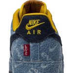 Кроссовки Nike Levi's x Nike By You x Air Force 1 Low 'Exclusive Denim', многоцветный - фото 7