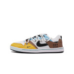 Кроссовки Nike SB Alleyoop Skateboarding Shoes Men Low-top Yellow/brown, желтый - фото