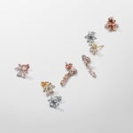 Серьги Pandora Sparkling Herbarium Cluster, серебро - фото 4