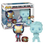 Фигурка Funko POP! Marvel Avengers Engdame: Morgan Stark and Tony Stark Hologram Glow-in-The-Dark Special Edition - фото 2