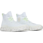 Кроссовки Converse Chuck Taylor All Star Crater Knit High White Barely Volt, белый - фото 8