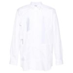 Comme Des Garçons Shirt рубашка с вырезом, белый - фото