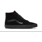 Кеды Vans Sk8-Hi Black Suede, черный - фото