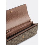 Кошелек GUCCI GG Marmont continental wallet, розовый - фото 4