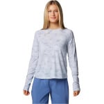 Лонгслив Columbia PFG Uncharted Knit Long Sleeve, цвет Cirrus Grey Uncharted Waters - фото