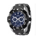 Мужские часы 44122 Sea Spider Quartz Chronograph синий с серебряным циферблатом Invicta, синий - фото 2