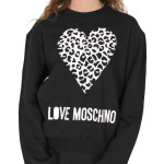 Женская толстовка Love Moschino, черный - фото 3