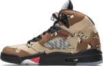 Air jordan 5 supreme camo store