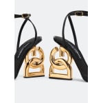 Сандалии DOLCE&GABBANA Patent leather sandals, черный - фото 3