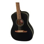 Fender Joe Strummer Campfire 6-String Acoustic Guitar (правая рука, матовый черный) Fender Joe Strummer Campfire 6-String Acoustic Guitar (Right-Hand, Matte Black) - фото 2