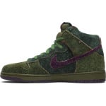 Лимитированные кроссовки Nike Dunk High Premium SB 'Skunk', черный - фото 3