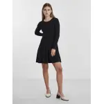 Мини-платье Y.A.S "YASBECCO LS KNIT DRESS S. NOOS", черный - фото 9