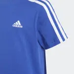 Спортивный костюм Adidas Sportswear "ESSENTIALS 3-STRIPES SET OF AND SHORTS" (2 шт.), синий - фото 4