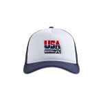 Бейсболка Kith x New Era For USA Basketball Nolan Trucker Hat, цвет Nocturnal - фото