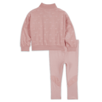 Леггинсы Nike Baby (12-24M) Jacket and Leggings Set, цвет Pink Glaze - фото 2