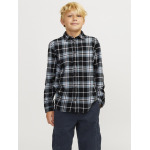 Топ Jack & Jones Junior Slim fit Button Up, черный - фото 2