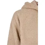 Зимняя куртка URBAN CLASSICS " Urban Classics Men's Boys Hooded Sherpa Zip Jacket" (1 шт.), с капюшоном, цвет Darksand - фото 4