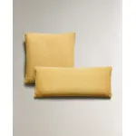 Хлопковый чехол на подушку Zara Home, желтый - фото 3