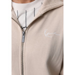 Толстовка на молнии CHEST SIGNATURE ESSENTIAL ZIP HOODIE UNISE Karl Kani, серо-коричневый - фото 5