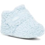 Походная обувь UGG Kids Bixbee, цвет Sky Blue Curly Faux Fur - фото