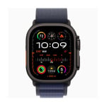 Умные часы Apple Watch Ultra 2, 49 мм, GPS+Cellular, Black Titanium Case/Navy Alpine Loop, L - фото 2