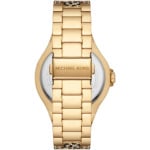 Часы наручные Michael Kors Oversized Lennox Animal Pavé Gold-Tone, золотистый - фото 2