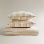 Пододеяльник Zara Home With Multicoloured Stripes - фото 6