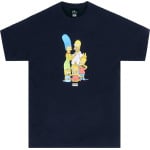 Футболка Kith For The Simpsons Portrait Tee 'Navy', синий - фото