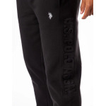 Брюки U.S. Polo Assn.Embossed Logo Jogger, черный - фото 4