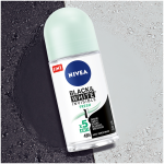 Nivea Black & White Invisible Fresh женский шариковый антиперспирант, 50 мл - фото 2