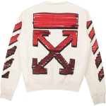 Толстовка Off-White Marker Arrows Crewneck Sweatshirt 'White', белый - фото 2