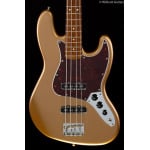 Бас-гитара Fender Vintera '60s Jazz Bass Firemist Gold — MX19030263-9.31 lbs - фото