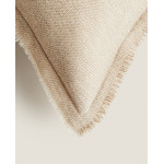 Чехол для подушки Zara Home Chenille, светло-бежевый - фото 2