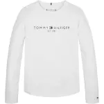 Рубашка Tommy Hilfiger с длинными рукавами "ESSENTIAL TEE L/S" и надписью логотипа Tommy Hilfiger, белый - фото 7